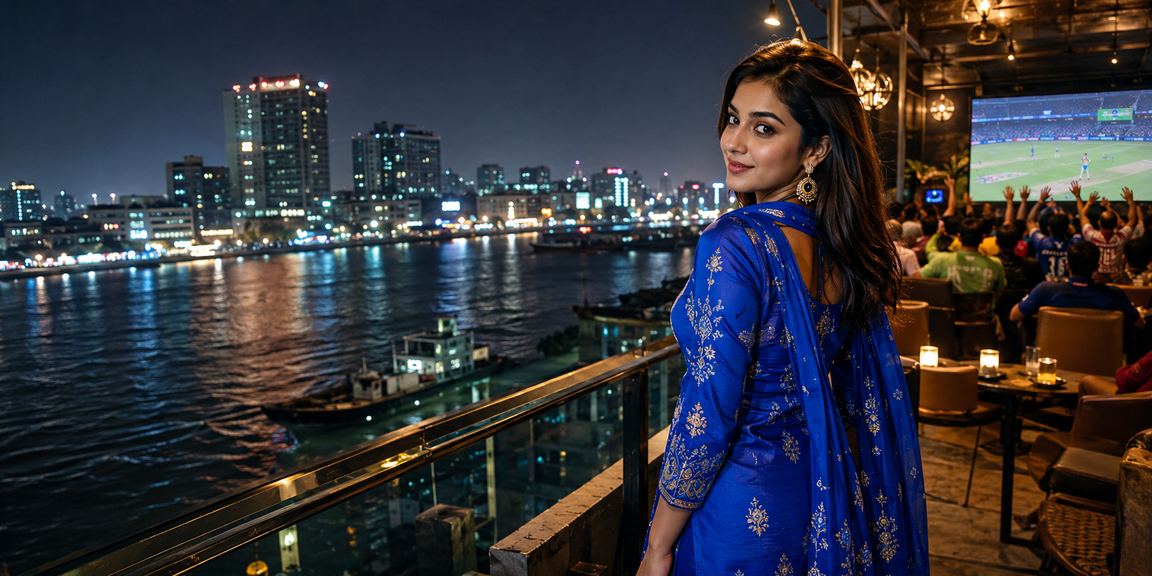 ঢাকায় সালোয়ার কামিজ পরিহিত ব্যবহারকারীর ক্রিকেট বেটিং অভিজ্ঞতা