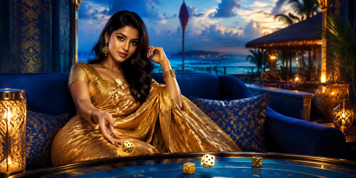 সেন্ট মার্টিনে শাড়ি পরিহিত নারীর ডাইস গেম ও বেটিং অভিজ্ঞতা